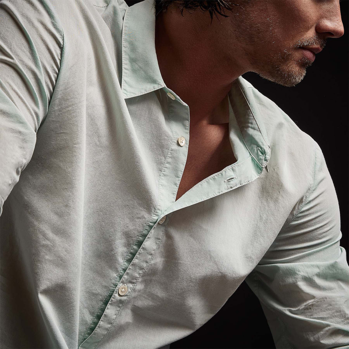 Standard Shirt in Ocean Spray Pigment | James Perse Los Angeles 