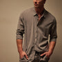 Standard Shirt in Silver Grey Pigment | James Perse Los Angeles