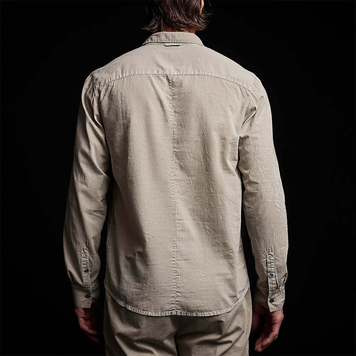 Standard Shirt in Silt Pigment | James Perse Los Angeles 