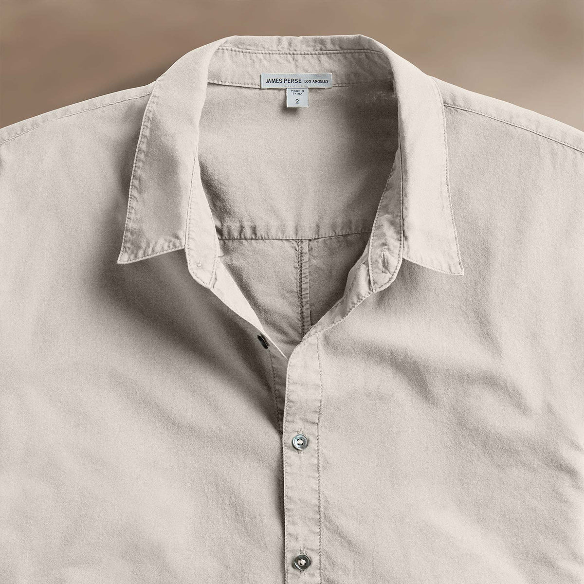 Standard Shirt in Salt Pigment | James Perse Los Angeles