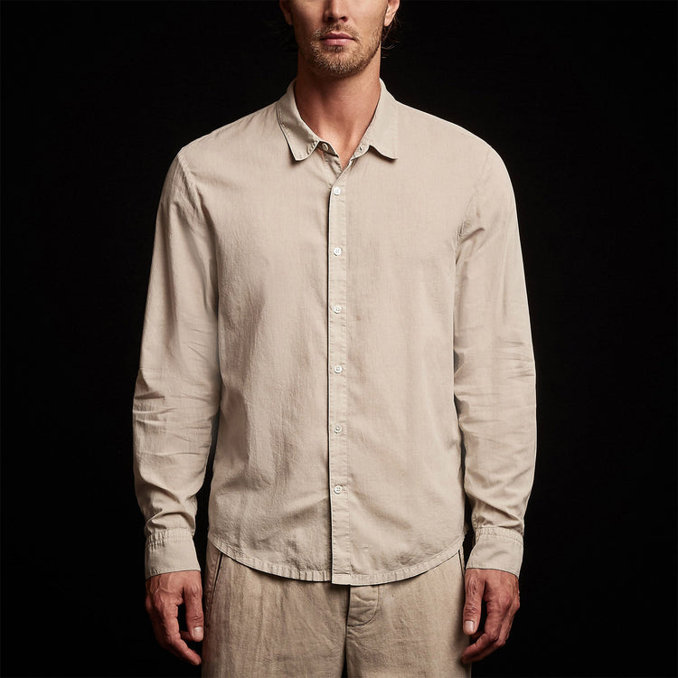 Standard Shirt in Toast Pigment | James Perse Los Angeles