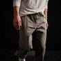 Cotton Linen Cuffed Trouser in Ammo Pigment | James Perse Los Angeles 