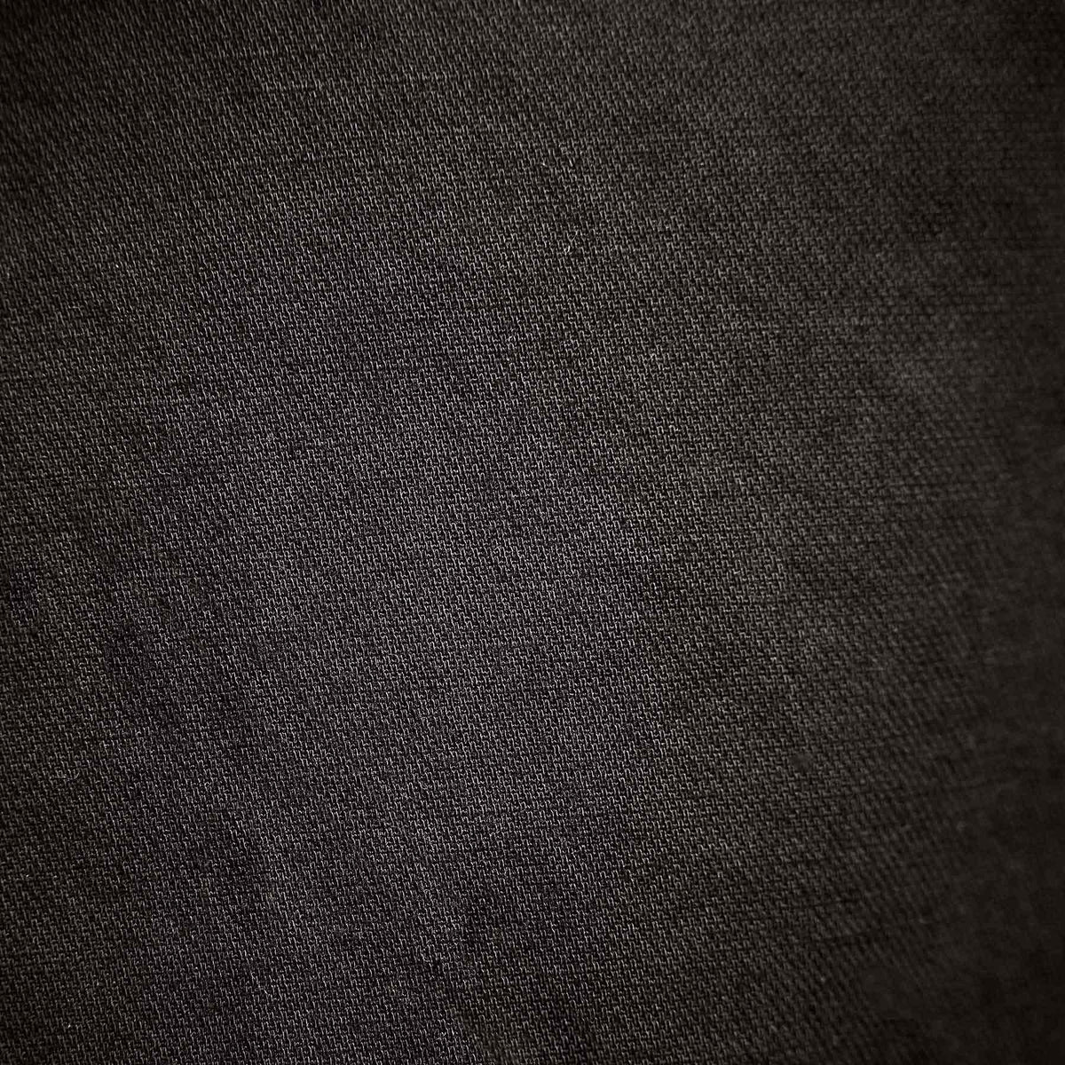 Cotton Linen Cuffed Trouser in Black | James Perse Los Angeles