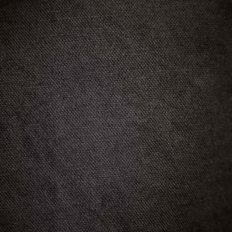 Cotton Linen Cuffed Trouser in Black | James Perse Los Angeles