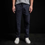 Cotton Linen Cuffed Trouser in Blue Oil | James Perse Los Angeles 