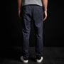 Cotton Linen Cuffed Trouser in Blue Oil | James Perse Los Angeles 