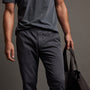Cotton Linen Cuffed Trouser in Maine Pigment | James Perse Los Angeles