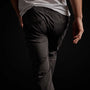 Stretch Cotton Linen Cuffed Trouser in Magma Pigment | James Perse Los Angeles