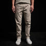 Cotton Linen Cuffed Trouser in Silt Pigment | James Perse Los Angeles 