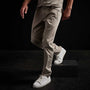 Cotton Linen Cuffed Trouser in Silt Pigment | James Perse Los Angeles 