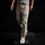 Cotton Linen Cuffed Trouser in String Pigment | James Perse Los Angeles 