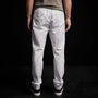 Cotton Linen Cuffed Trouser in White | James Perse Los Angeles 
