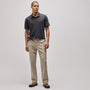 Cotton Linen Work Pant in Mineral Pigment | James Perse Los Angeles