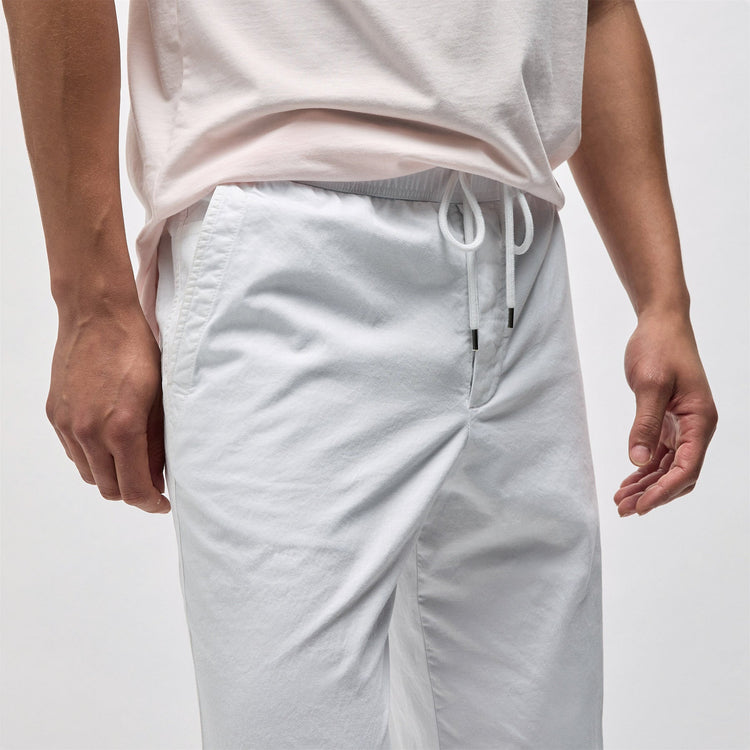 Cotton Linen Work Pant in White | James Perse Los Angeles