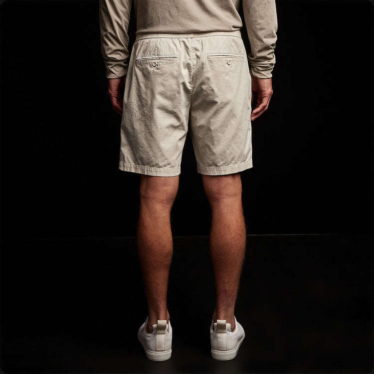 Cotton Linen Tailored Short in Paste Pigment | James Perse Los Angeles