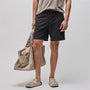 Cotton Linen Work Pant in Black | James Perse Los Angeles