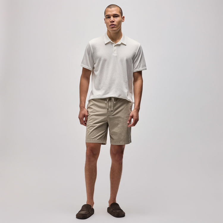 Cotton Linen Work Pant in Mineral Pigment | James Perse Los Angeles