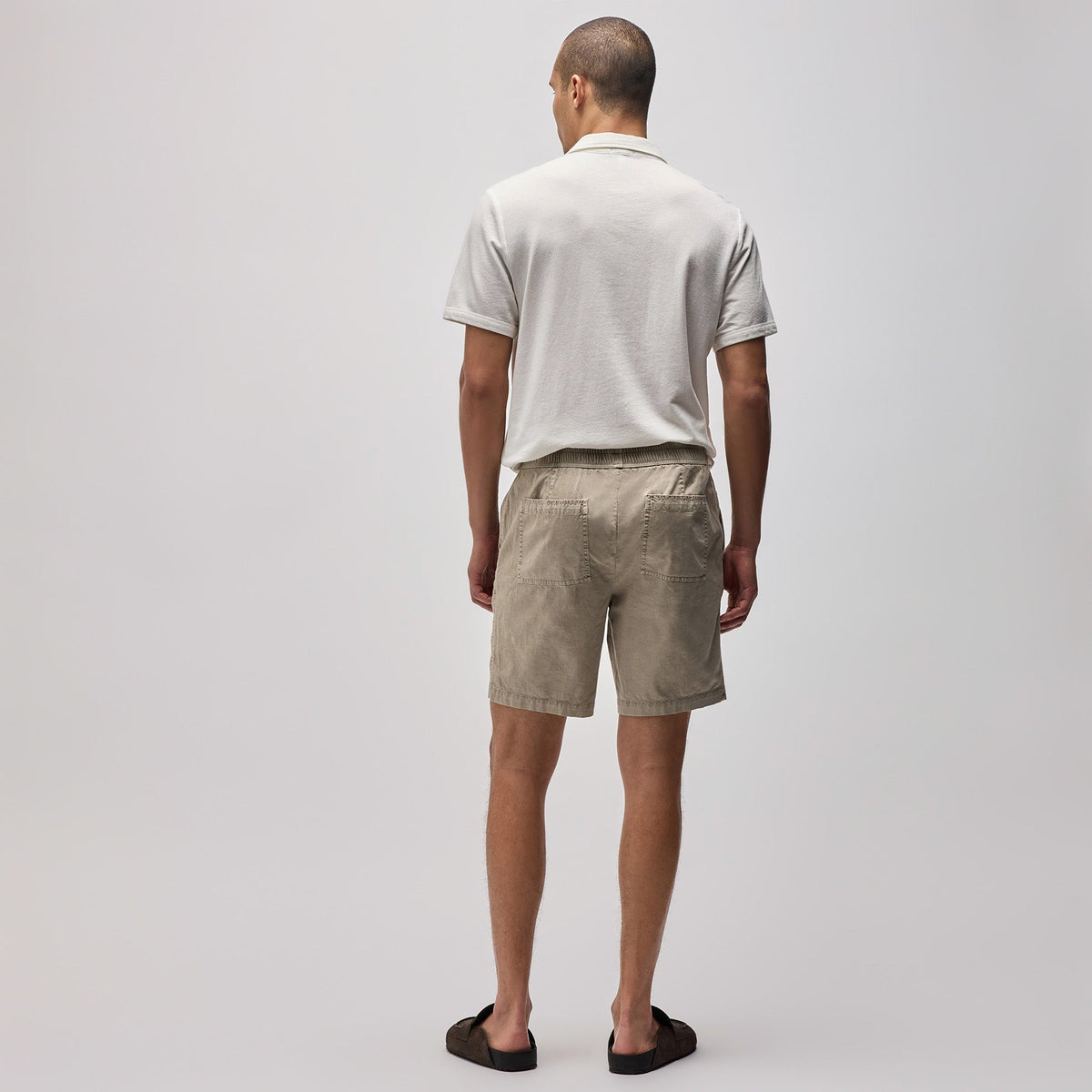 Cotton Linen Work Pant in Mineral Pigment | James Perse Los Angeles