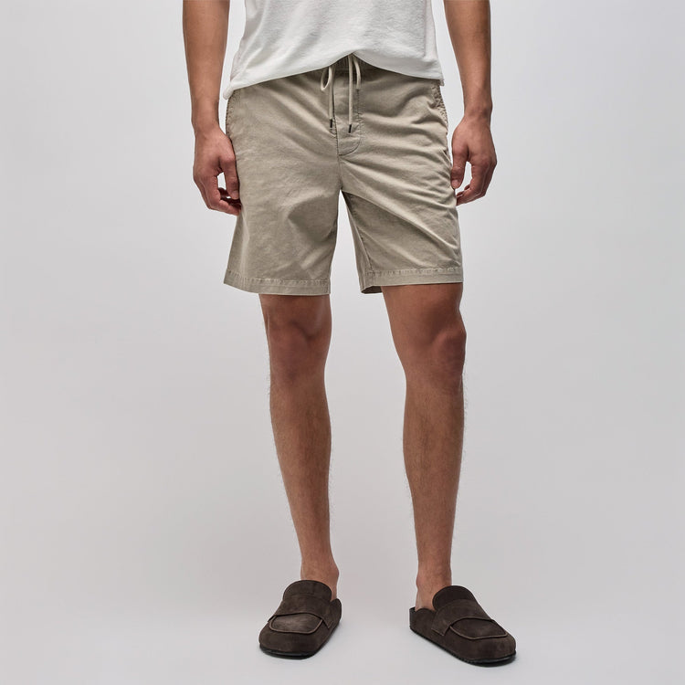 Cotton Linen Work Pant in Mineral Pigment | James Perse Los Angeles