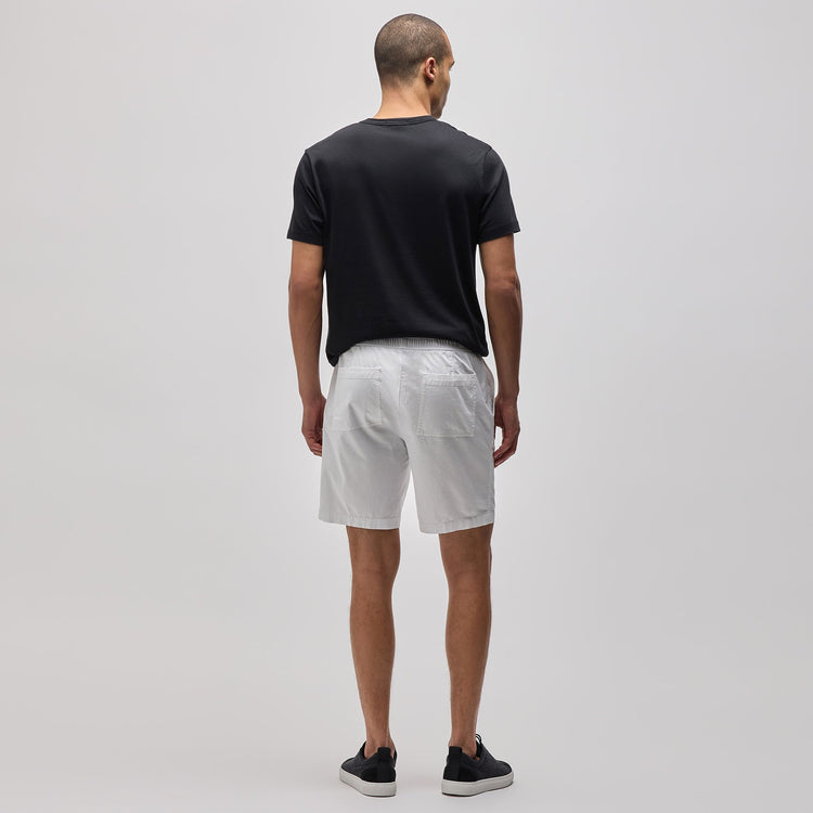 Cotton Linen Work Pant in White | James Perse Los Angeles