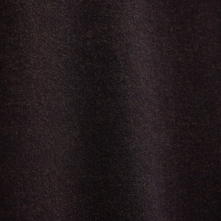 Cotton Flannel Shirting in Cocoa | James Perse Los Angeles FLAT