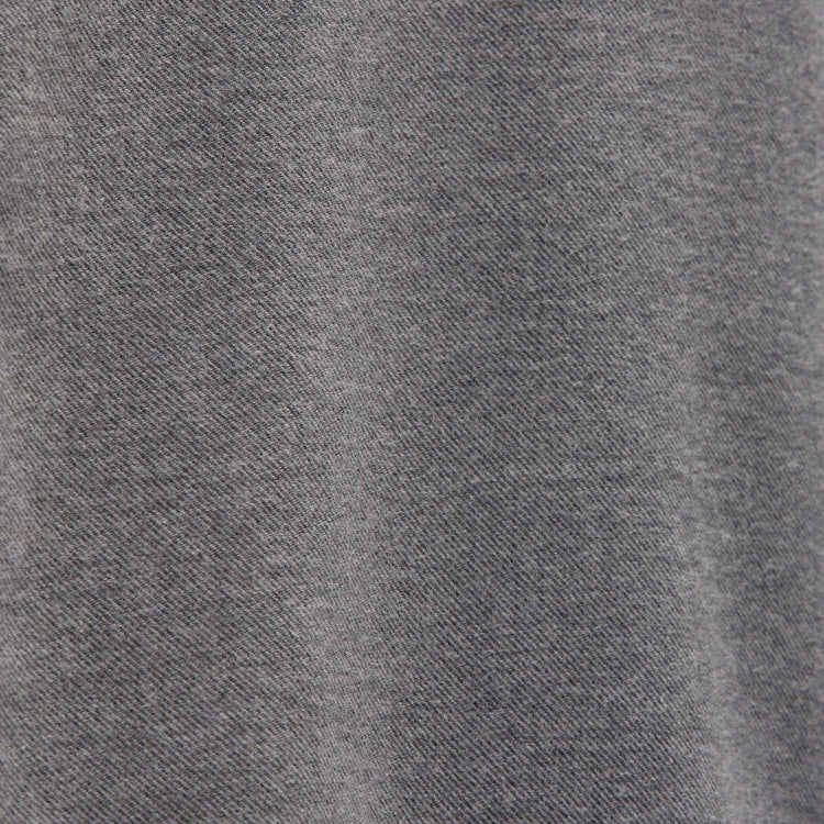 Cotton Flannel Shirting in Heather Grey | James Perse Los Angeles