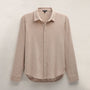 Cotton Flannel Shirting in Stone | James Perse Los Angeles