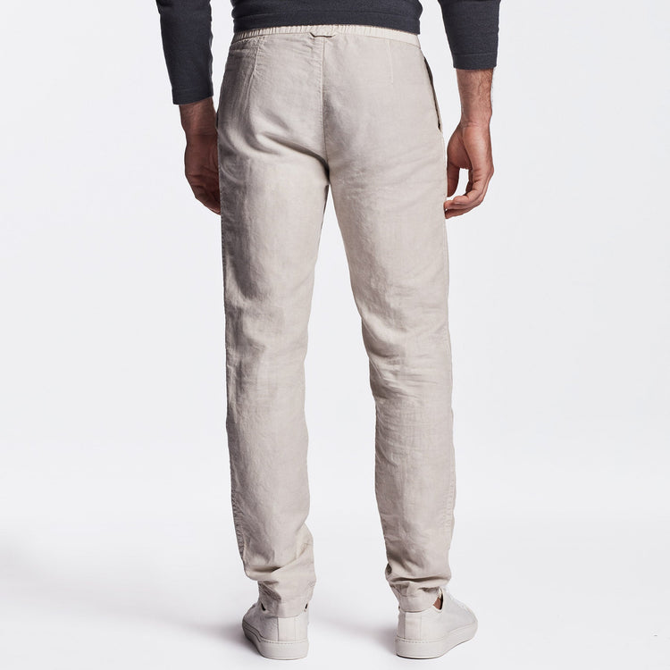 Cotton Linen Canvas Work Pant in Paste Pigment | James Perse Los Angeles