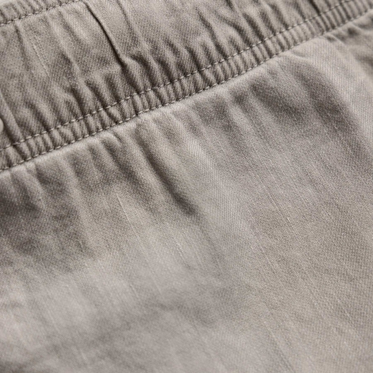 Stretch Linen Jogger in Fog Pigment | James Perse Los Angeles