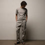 Stretch Linen Jogger in Fog Pigment | James Perse Los Angeles
