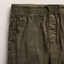 Ln Cotton Strch Micro Canvas Pant in Army Green Pigment | James Perse Los Angeles