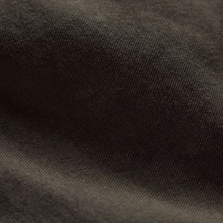 Stretch Linen Cargo Pant in Dark Olive Pigment | James Perse Los Angeles