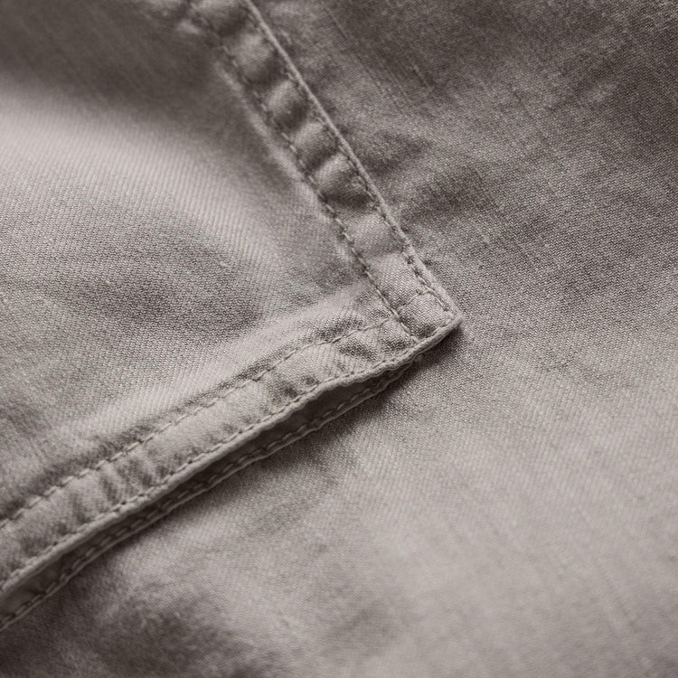 Stretch Linen Cargo Pant in Fog Pigment | James Perse Los Angeles
