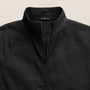 Stretch Linen Track Jacket in Black | James Perse Los Angeles