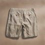 Linen Blend Jogger Short in Overcast Pigment | James Perse Los Angeles