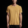 Short Sleeve Pocket Tee in Brass Pigment | James Perse Los Angeles