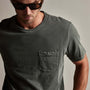 Lightweight Jersey Pocket Tee in Alligator Pigment | James Perse Los Angeles