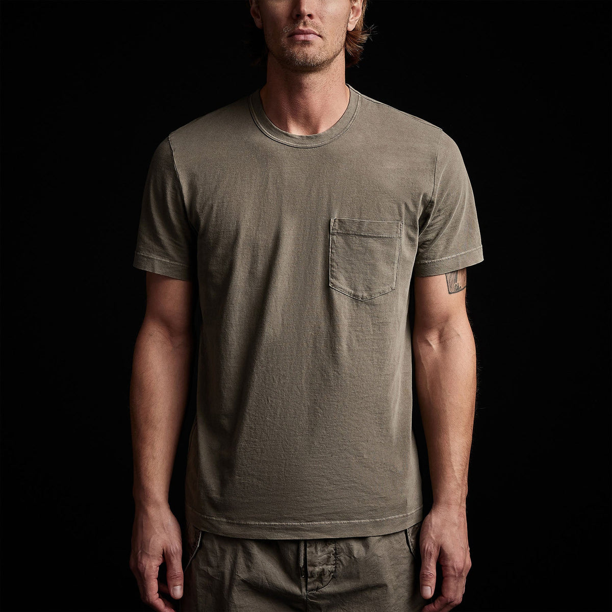 lightweight jersey pocket tee ammo pigment mlj3282 | James Perse Los Angeles 