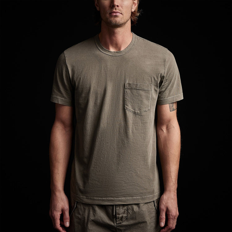 lightweight jersey pocket tee ammo pigment mlj3282 | James Perse Los Angeles 