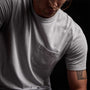 lightweight jersey pocket tee arctic pigment mlj3282 | James Perse Los Angeles 