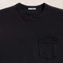 Lightweight Jersey Pocket Tee in Black | James Perse Los Angeles