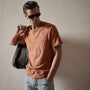 Lightweight Jersey Pocket Tee in Bonfire Pigment | James Perse Los Angeles