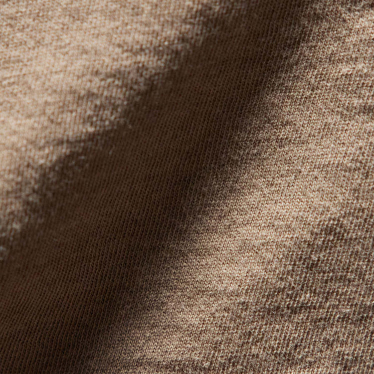 Lightweight Jersey Pocket Tee in Cashew Pigment | James Perse Los Angeles