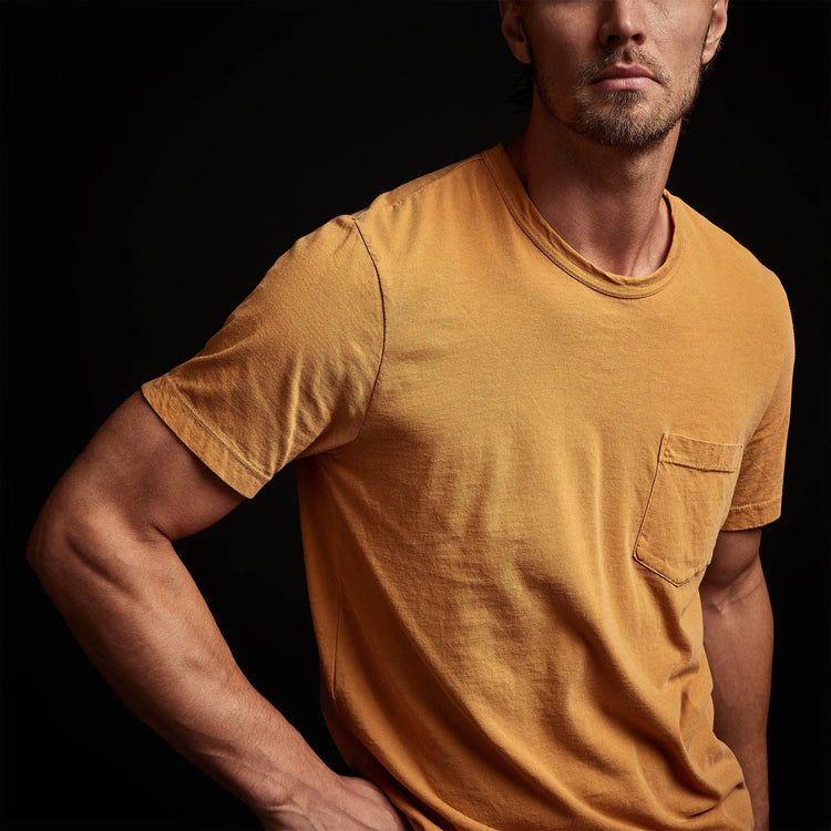 Lightweight Jersey Pocket Tee in Comet Pigment | James Perse Los Angeles