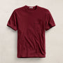 Lightweight Jersey Pocket Tee In Heat Pigment | James Perse Los Angeles
