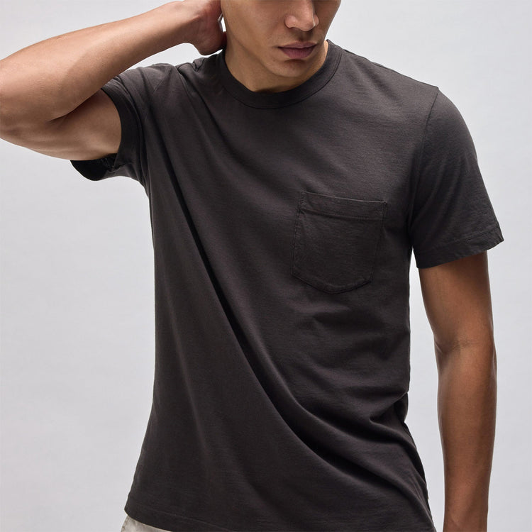 Lightweight Jersey Pocket Tee in Kona | James Perse Los Angeles