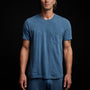 Lightweight Jersey Pocket Tee in Lake Pigment | James Perse Los Angeles
