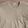 Lightweight Jersey Pocket Tee in Overcast Pigment | James Perse Los Angeles