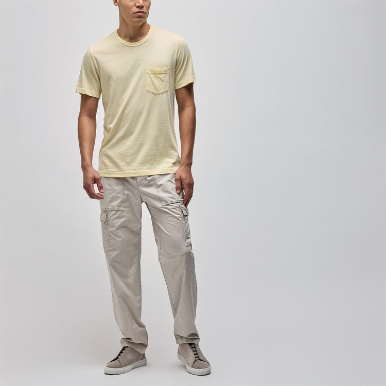 Lightweight Jersey Pocket Tee in Oz Pigment | James Perse Los Angeles