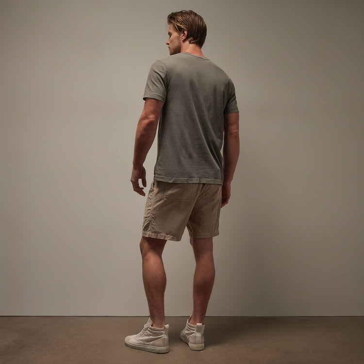 Lightweight Jersey Pocket Tee in Palm Pigment | James Perse Los Angeles